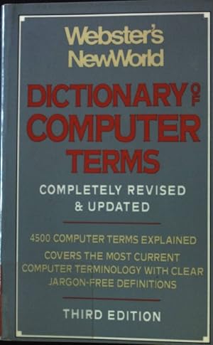 Immagine del venditore per Webster's New World Dictionary of Computer Terms; venduto da books4less (Versandantiquariat Petra Gros GmbH & Co. KG)