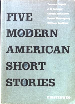 Bild des Verkufers fr Five modern American short stories; Diesterwegs neusprachliche Bibliothek; zum Verkauf von books4less (Versandantiquariat Petra Gros GmbH & Co. KG)