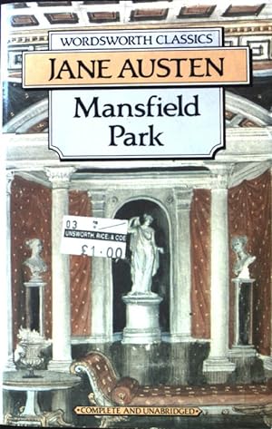 Bild des Verkufers fr Mansfield Park; Wordsworth Classics; zum Verkauf von books4less (Versandantiquariat Petra Gros GmbH & Co. KG)