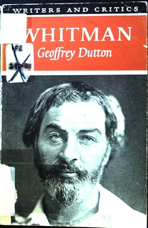 Imagen del vendedor de Walt Whitman; Writers and Critics; a la venta por books4less (Versandantiquariat Petra Gros GmbH & Co. KG)