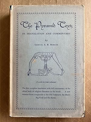 Seller image for The pyramid texts, Vol III for sale by BIBLIOPE by Calvello Books