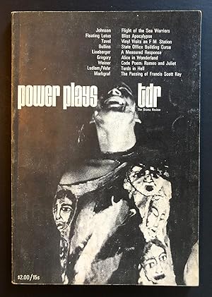 Seller image for TDR : The Drama Review, Volume 14, Number 4 (T48; September 1970) - Power Plays for sale by Philip Smith, Bookseller
