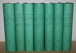 Handbuch der gesamten Arbeitsmedizin. 5 Bände in 7 Büchern: Band 1: Arbeitsphysiologie. Band 2 (i...