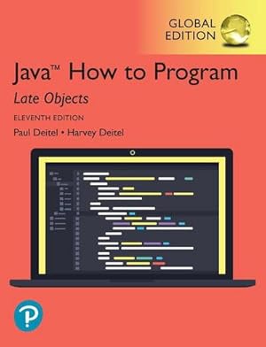 Seller image for Java How to Program, Late Objects, Global Edition for sale by AHA-BUCH GmbH