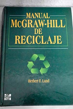 Image du vendeur pour Manual McGraw-Hill de reciclaje mis en vente par Alcan Libros