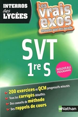 Image du vendeur pour SVT 1?re S - Thomas Brisbout mis en vente par Book Hmisphres