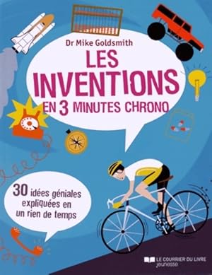 Bild des Verkufers fr Les inventions en 3 minutes chrono - Mike Goldsmith zum Verkauf von Book Hmisphres