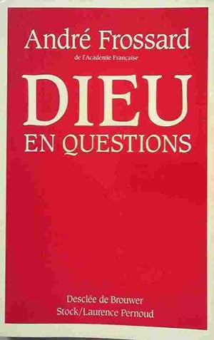 Seller image for Dieu en questions - Andr? Frossard for sale by Book Hmisphres