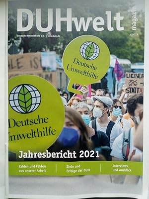 Bild des Verkufers fr DUHwelt Nr. 4, 2021, Das Magazin der Deutschen Umwelthilfe zum Verkauf von Versandantiquariat Jena