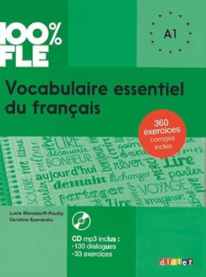 Bild des Verkufers fr 100% FLE - Vocabulaire essentiel du franais - A1 : bungsbuch mit MP3-CD zum Verkauf von AHA-BUCH GmbH