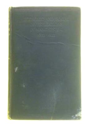 Seller image for Economic and Social Investigations in Manchester, 1833-1933 for sale by World of Rare Books
