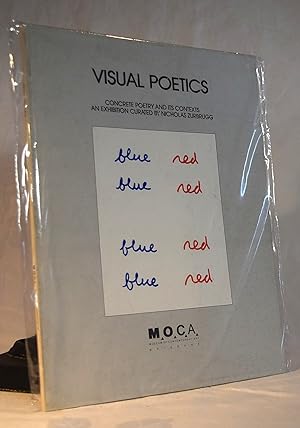 Seller image for VISUAL POETICS. Concrete Poetry and Its Contexts An Exhibition for sale by A&F.McIlreavy.Buderim Rare Books