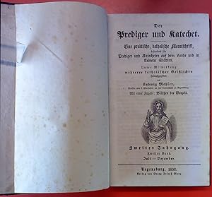 Immagine del venditore per Der Prediger und der Katechet: Eine praktische, katholische Monatschrift, besonders fr Prediger und Katecheten auf dem Lande und in kleinern Stdten: ZWEITER JAHRGANG: ZWEITER BAND: Juli - Dezember (mit einer Zugabe: Blthen der Vorzeit) venduto da biblion2