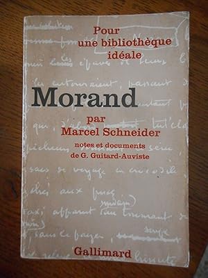Seller image for Morand - Notes et documents de G. Guitard-Auviste for sale by Frederic Delbos