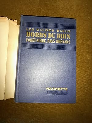 Les Guides Bleus Bords du Rhin, Forêt-noire, Pays Rhénans