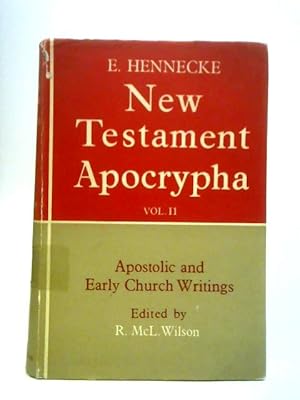 Bild des Verkufers fr New Testament Apocrypha: Volume II zum Verkauf von World of Rare Books