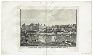 Ansicht eines Theils von Neustadt bey Dresden, gegen Mittag, 1777