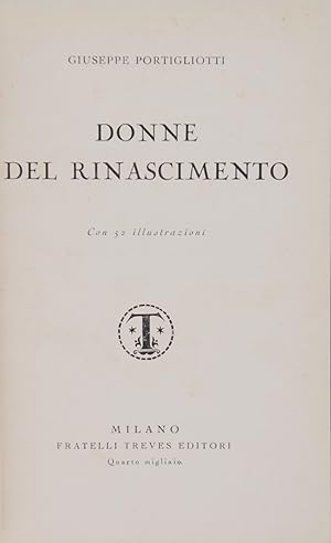 Seller image for Donne del Rinascimento for sale by FABRISLIBRIS