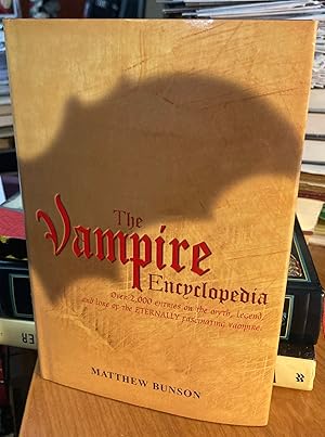 Imagen del vendedor de The Vampire Encyclopedia. a la venta por Dark Parks Books & Collectibles