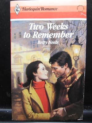 TWO WEEKS TO REMEMBER (Harlequin Romance #2808)