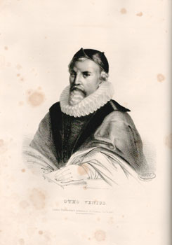 Portrait of Otho Venius. First edition of the lithograph.