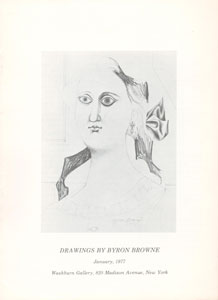 Imagen del vendedor de Drawings by Byron Browne a la venta por Wittenborn Art Books