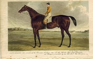 Immagine del venditore per Jack Spigot: The winner of the Doncaster Great St Leger at Doncaster (1821). First edition of the aquatint. venduto da Wittenborn Art Books