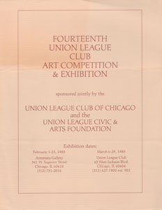 Imagen del vendedor de Fourteenth Union League Club Art Competition & Exhibition a la venta por Wittenborn Art Books