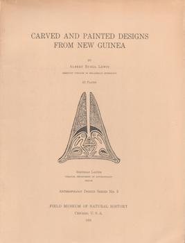 Imagen del vendedor de Carved and Painted Designs from New Guinea. a la venta por Wittenborn Art Books