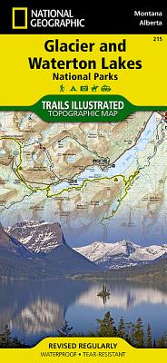 Seller image for Glacier/Waterton Lakes National Parks, Montana, USA/Alberta, Canada: Outdoor Recreational Map (Sheet Map, Folded) for sale by BargainBookStores