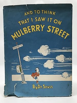 Bild des Verkufers fr AND TO THINK THAT I SAW IT ON MULBERRY STREET zum Verkauf von Atlanta Vintage Books