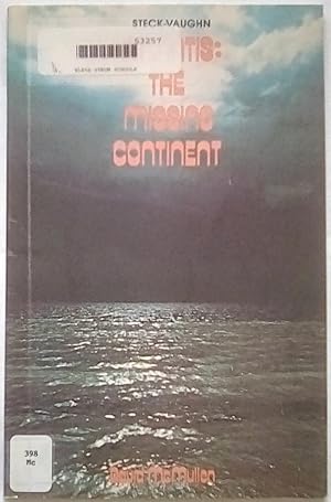 Seller image for Atlantis: The Missing Continent for sale by P Peterson Bookseller