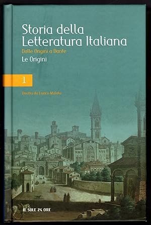 Bild des Verkufers fr Storia della Letteratura Italiana. Dalle origini a Dante 1 zum Verkauf von Sergio Trippini