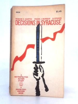 Immagine del venditore per Decisions in Syracuse venduto da World of Rare Books