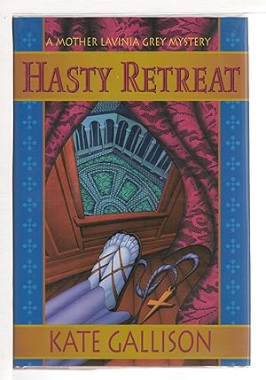 Imagen del vendedor de HASTY RETREAT: A Mother Lavinia Grey Mystery. a la venta por Bookfever, IOBA  (Volk & Iiams)