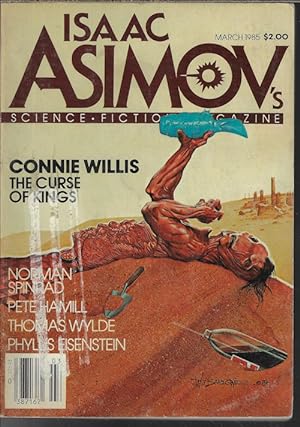 Image du vendeur pour Isaac ASIMOV'S Science Fiction: March, Mar. 1985 mis en vente par Books from the Crypt