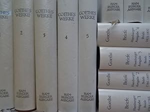 Imagen del vendedor de Werke. Hamburger Ausgabe. 7. Auflage. 14 Bnde und 4 Bnde. Hamburg, Wegner, 1964. Goldgeprgte Orig.-Leinenbnde mit Schutzumschlgen; Orig.-Leinenbnde mit Rckenschild und Schutzumschlgen. a la venta por Antiquariat Daniel Schramm e.K.