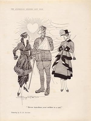 Image du vendeur pour The Australian Soldiers' Gift Book mis en vente par Rare Illustrated Books