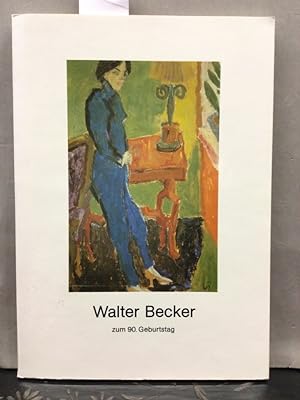 Immagine del venditore per Walter Becker - Ausstellung im Festsaal des Rathauses am Delft in Emden von 13. Mai bis 10. Juni 1984. venduto da Kepler-Buchversand Huong Bach