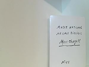 Imagen del vendedor de National museum Message biblique Marc Chagall, Nice a la venta por Book Broker