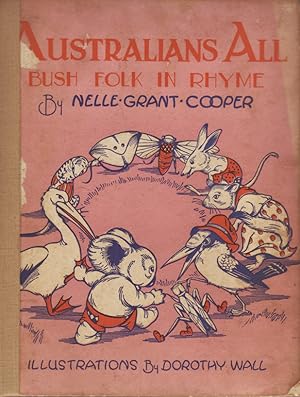 Seller image for Australians All. Bush Folk in Rhyme for sale by Rare Illustrated Books