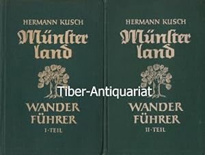 Münsterland Wanderführer I. und II. Teil. Das Münsterland und seine Nachbargebiete. Führer durch ...