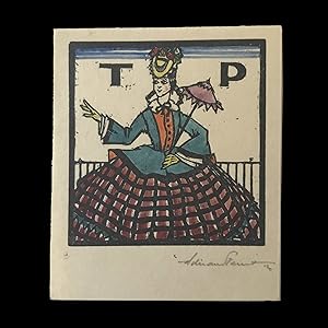 Bookplate for 'TP' (Thea Proctor)