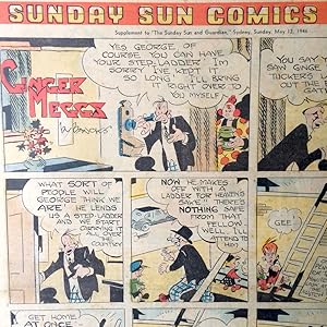 Sunday Sun Comics. Sunbeams Supplement to 'The Sunday Sun and Guardian' May 12 1946
