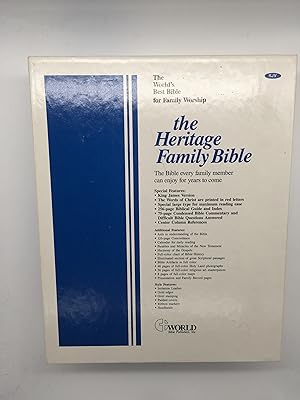 Seller image for Heritage Deluxe Family Bible for sale by Rivendell Books Ltd.