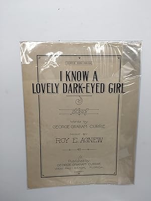 Seller image for I Know A Lovely Dark-Eyed Girl for sale by Rivendell Books Ltd.