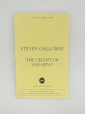 Seller image for The Cellist of Sarajevo for sale by Rivendell Books Ltd.