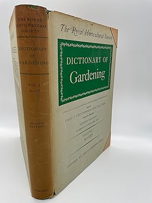 Imagen del vendedor de The Royal Horticultural Society Dictionary of Gardening (In Four Volumes) a la venta por Rivendell Books Ltd.