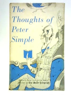 Imagen del vendedor de Thoughts of Peter Simple a la venta por World of Rare Books