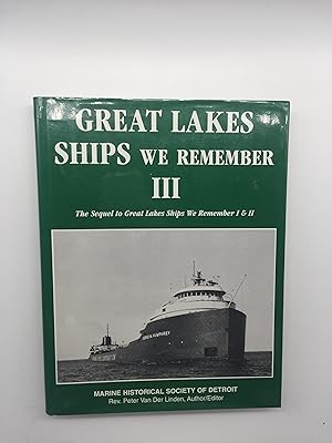 Seller image for Great Lakes Ships We Remember III for sale by Rivendell Books Ltd.